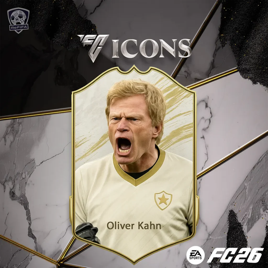 EA FC 26 Oliver Kahn Icons Wishlist