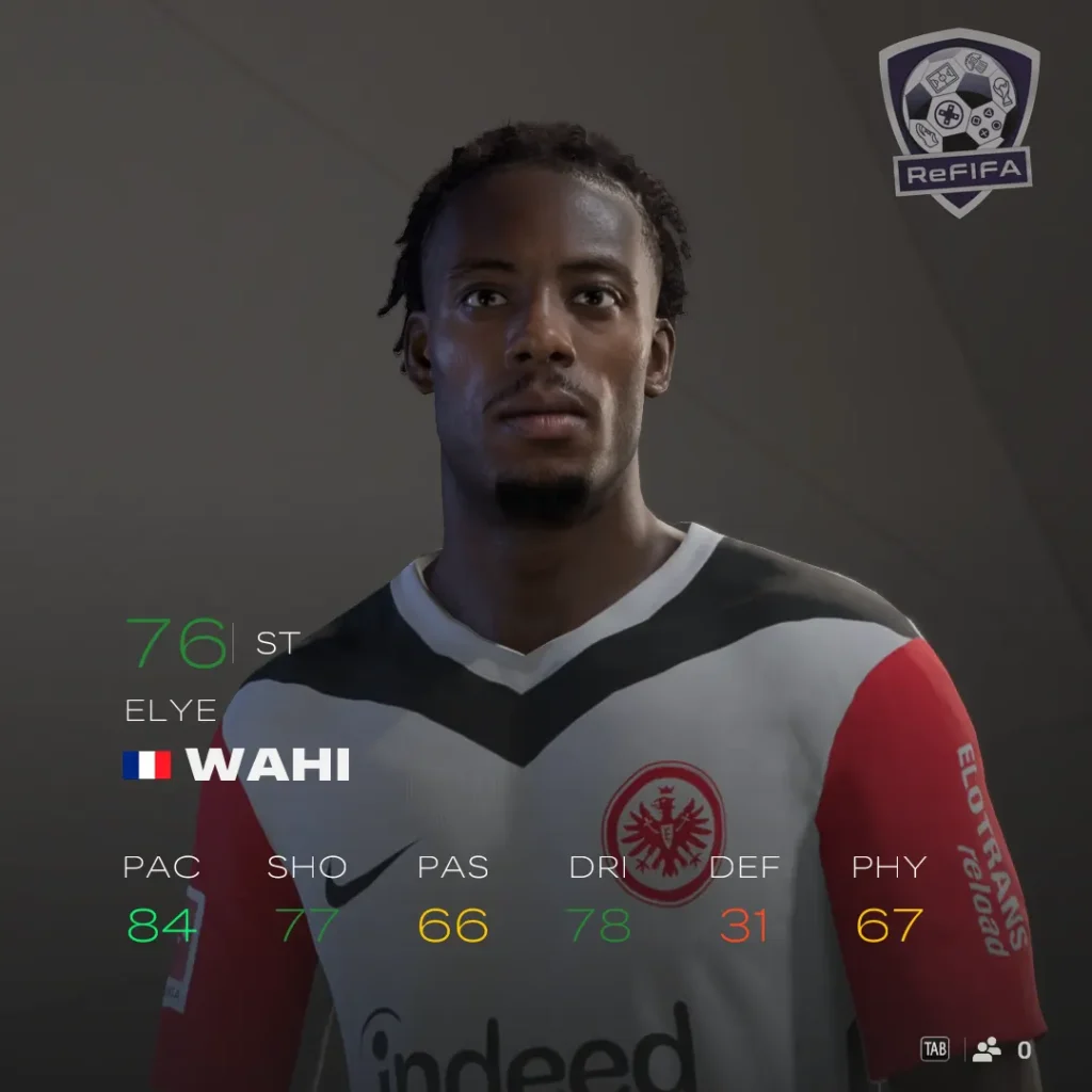 EA FC 25 Elye Wahi Rating
