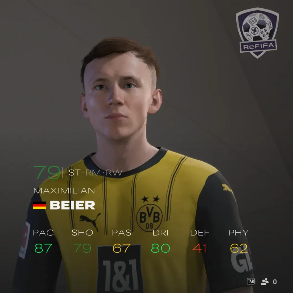 EA FC 25 Maximilian Beier Rating