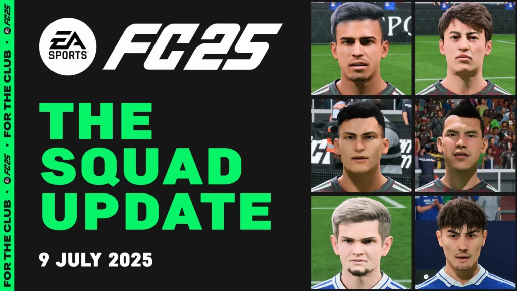 EA FC 25 Squad Update at 9 July 2025