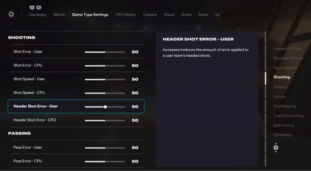 EA SPORTS FC 26 Gameplay New Sliders
