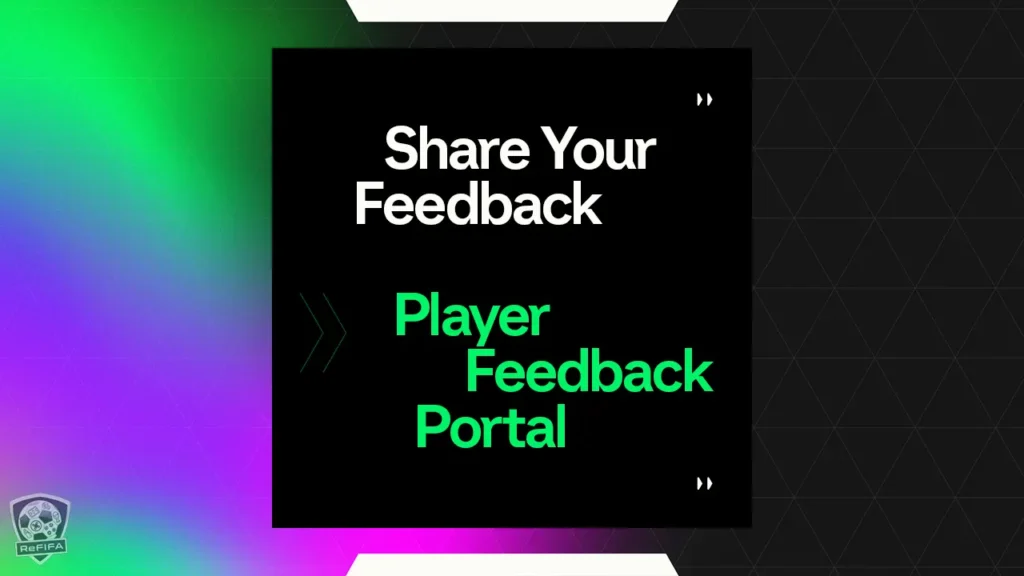 EA SPORTS FC 26 Player Feedback Portal
