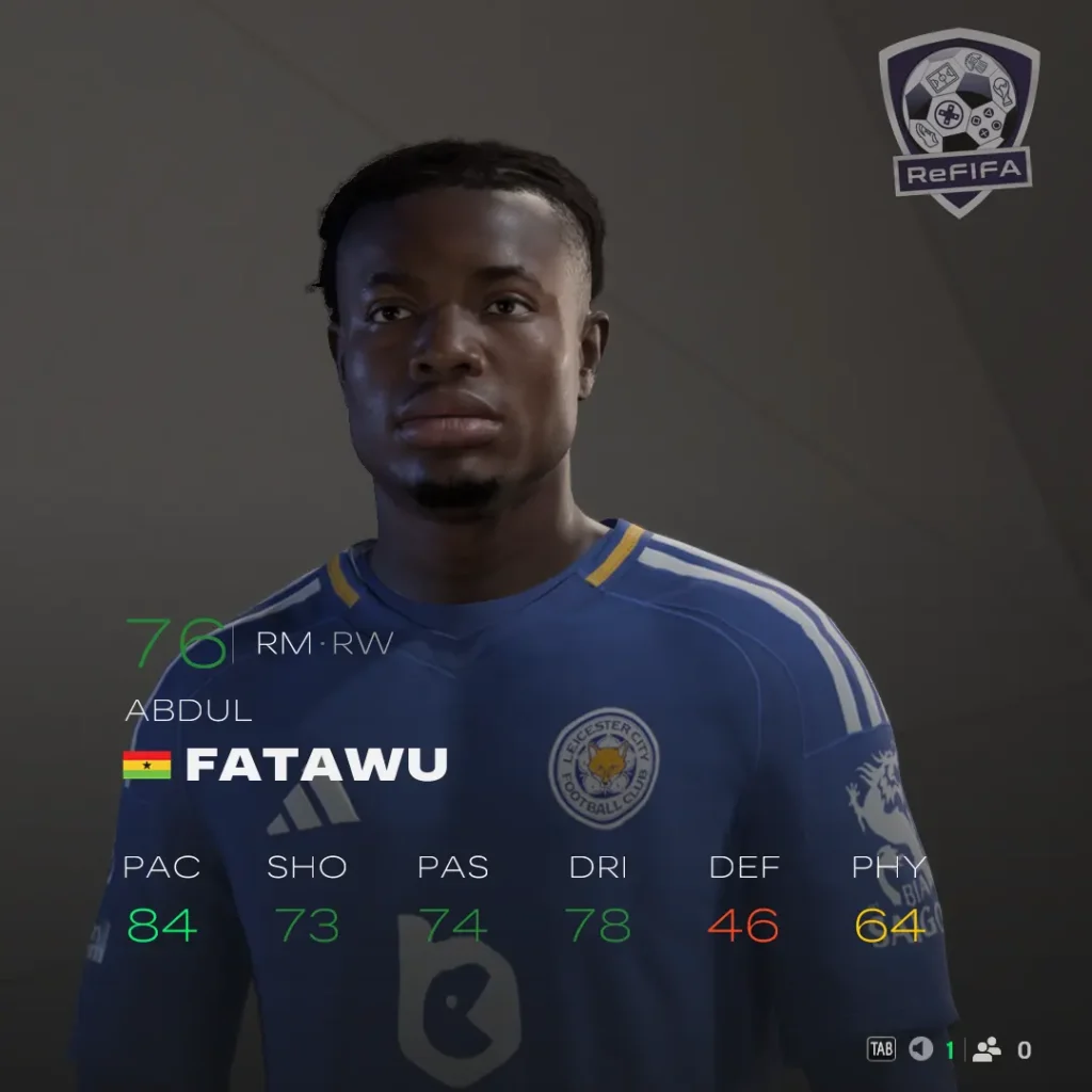 EA FC 25 Abdul Fatawu Rating