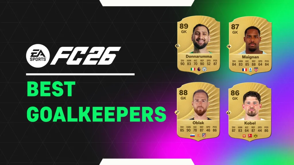 EA FC 26 Best Goalkeepers