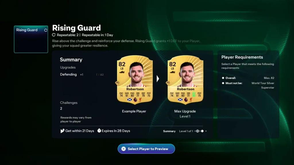 EA FC 26 Evolutions