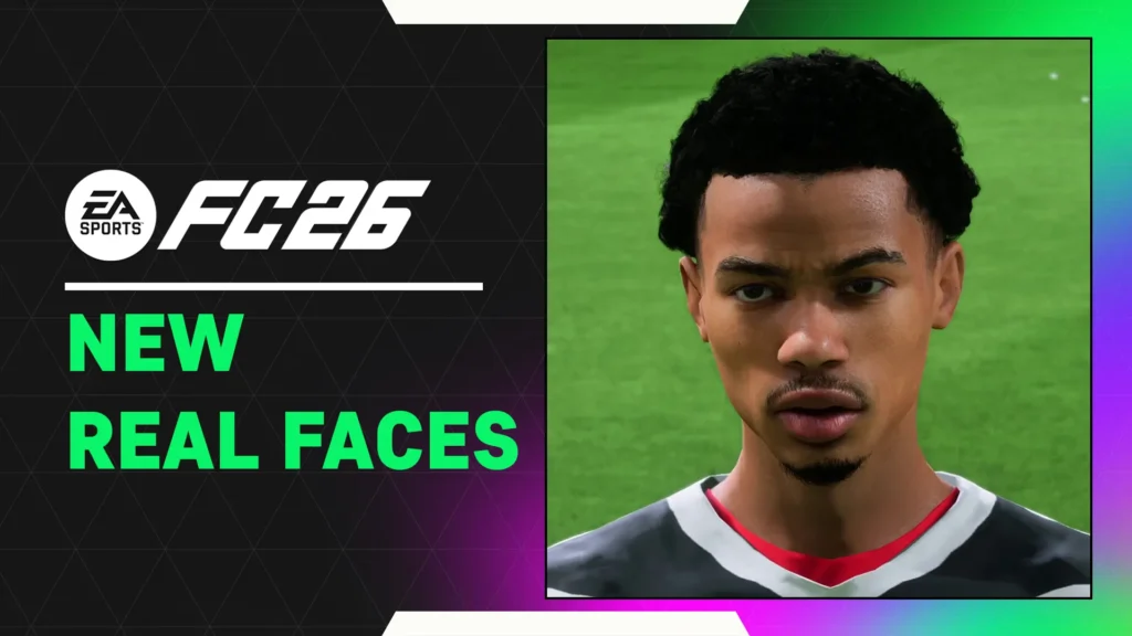 EA FC 26 New Real Faces