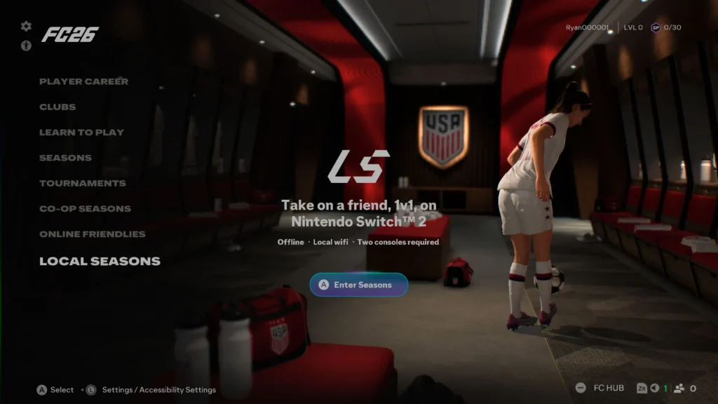 EA FC 26 on Nintendo Switch 2 Exclusive Features