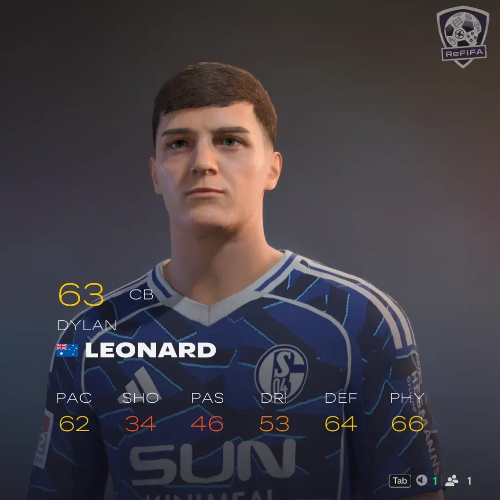EA FC 26 Dylan Leonard
