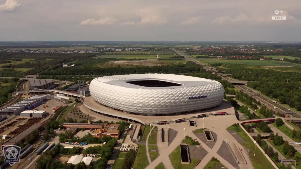 EA FC 26 Estadio Santiago Bernabéu Drone Footage Intro