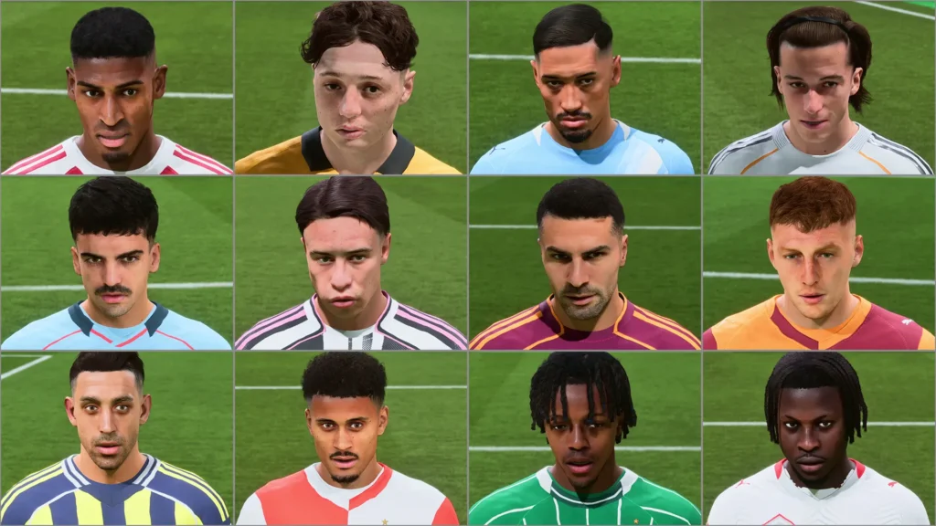 EA FC 26 New Real Faces