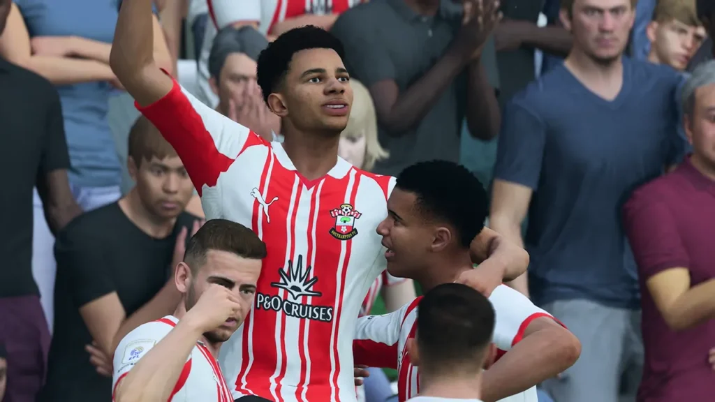 EA FC 26 Southampton Fans Celebrations