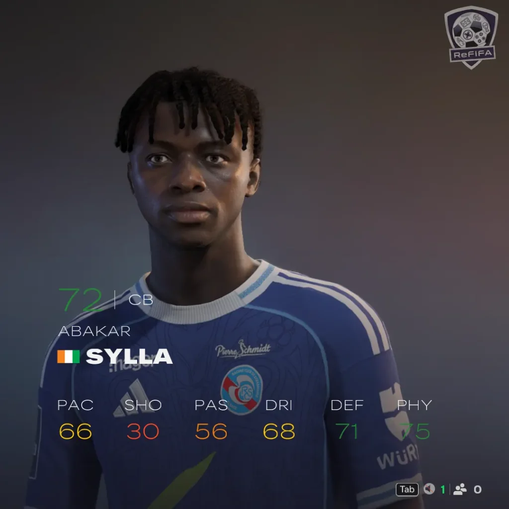 EA FC 26 Abakar Sylla Rating
