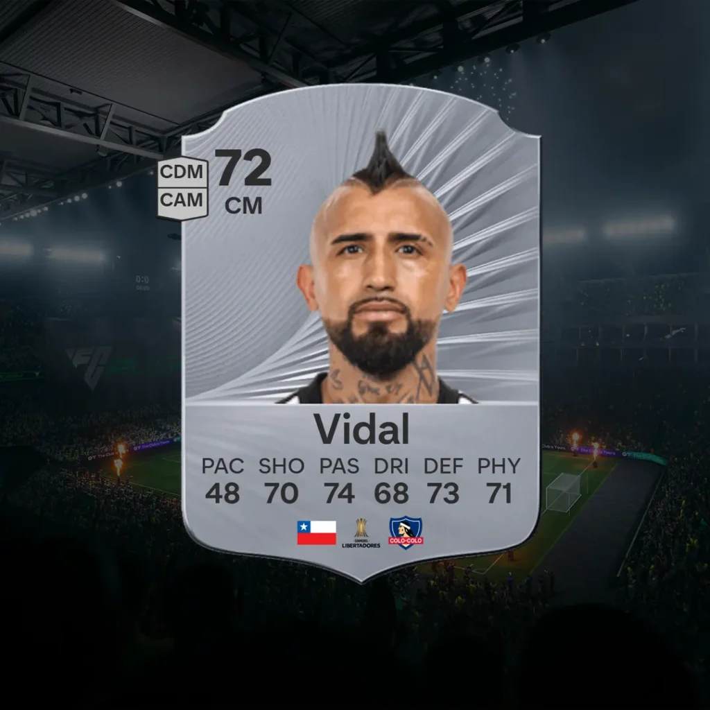 EA FC 26 Arturo Vidal Card