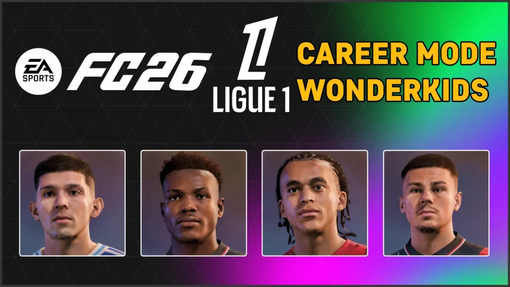 EA FC 26 Best Ligue 1 Wonderkids for Career Mode