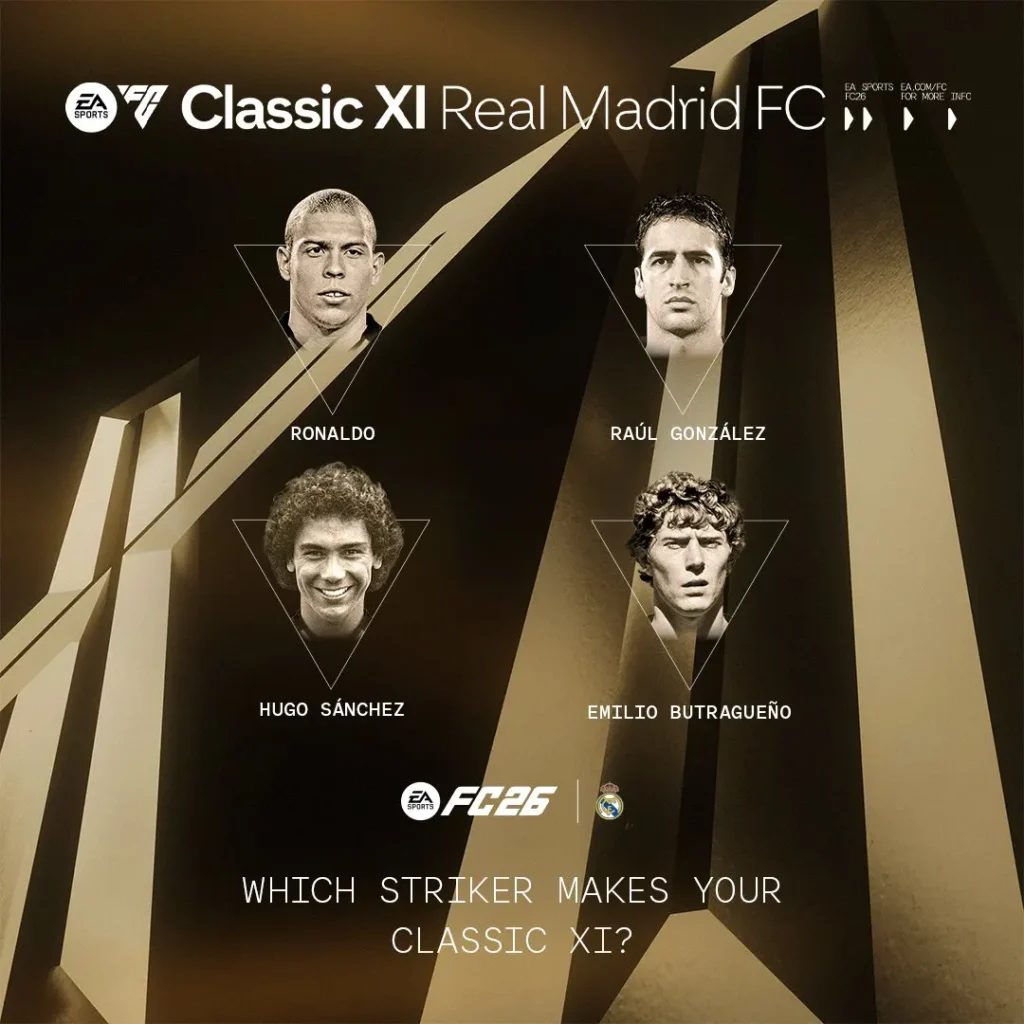EA FC 26 Classic XI Real Madrid FC