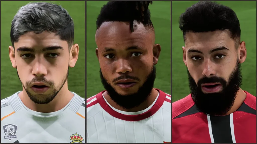EA FC 26 La Liga Players with Long Beards