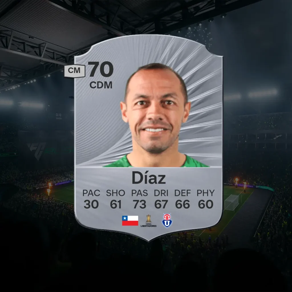 EA FC 26 Marcelo Díaz Card