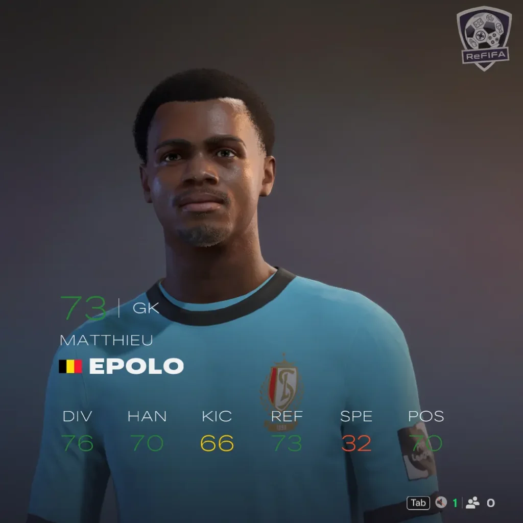 EA FC 26 Matthieu Epolo Rating