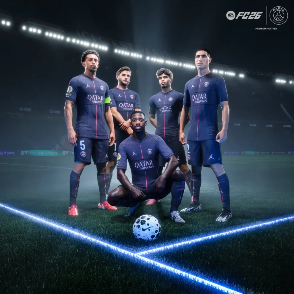 EA FC 26 PSG New Fourth Kit