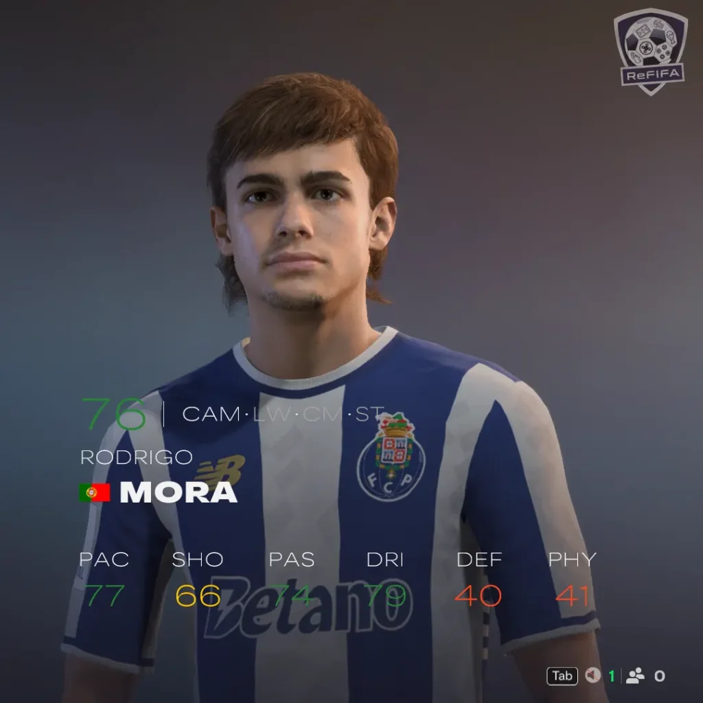 EA FC 26 Rodrigo Mora Rating