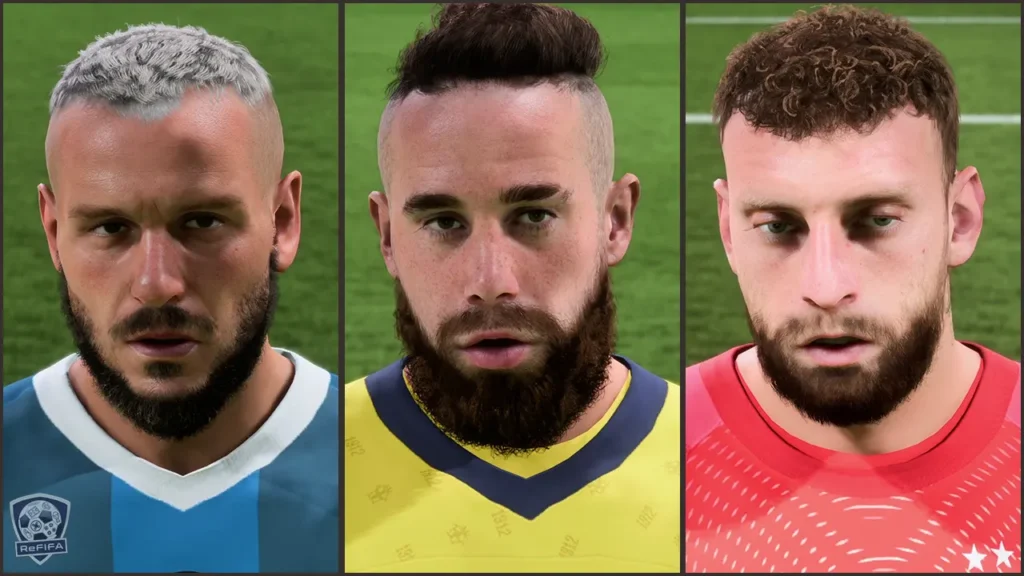 EA FC 26 Serie A Players with Long Beards
