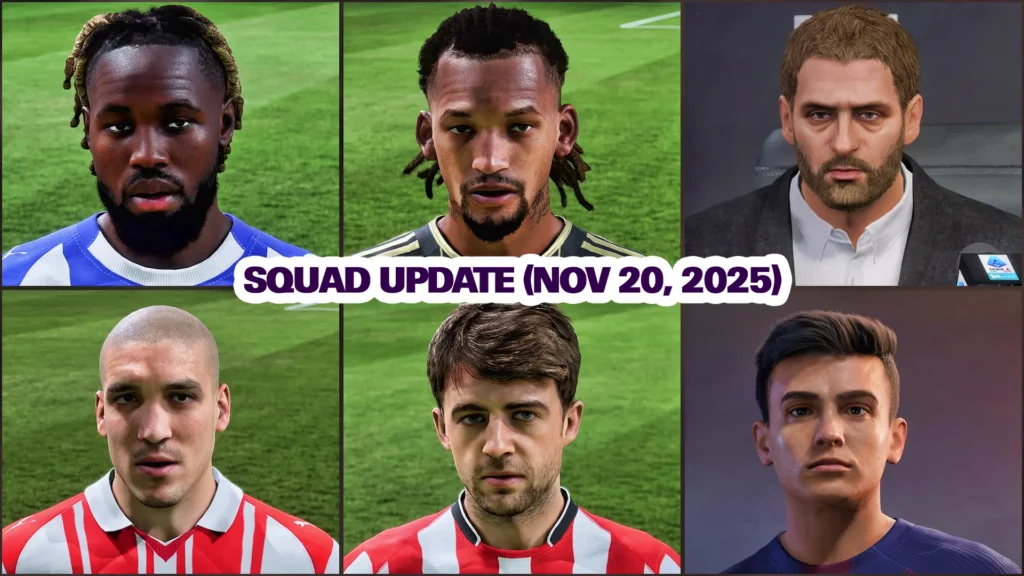 EA FC 26 Squad Update Added Real Faces, Wonderkids & More