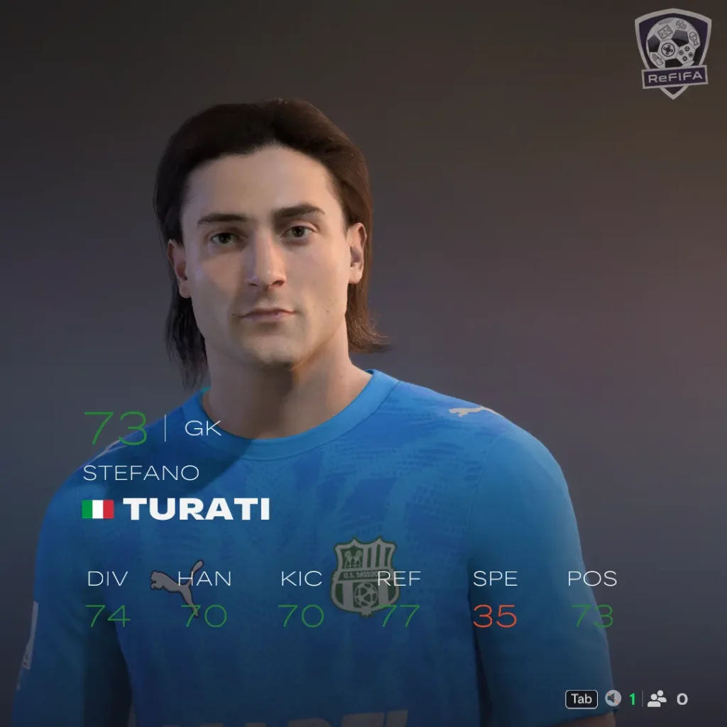 EA FC 26 Stefano Turati Rating