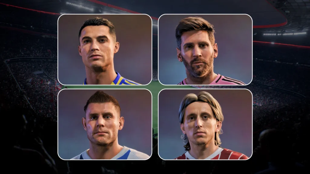 EA FC 26 The Oldest 29 Players with Real Faces