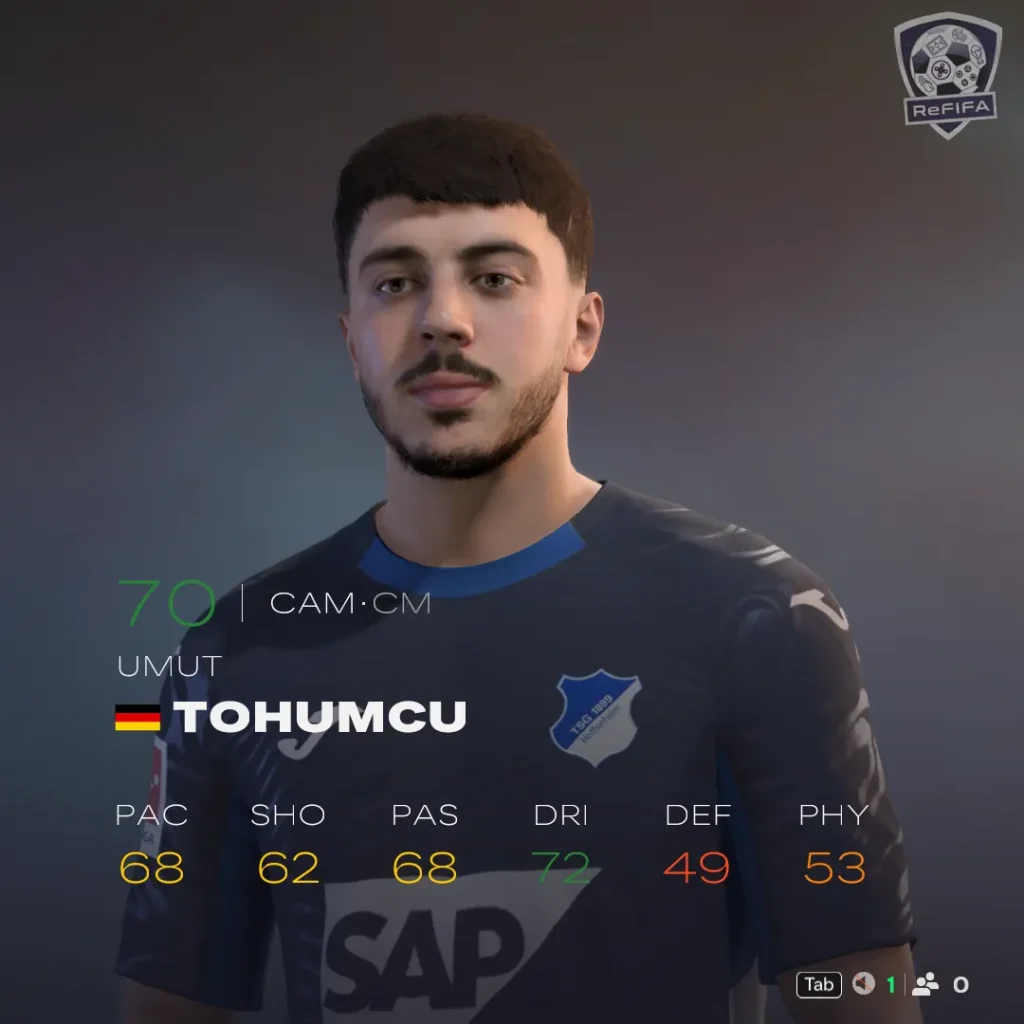 EA FC 26 Umut Tohumcu Rating