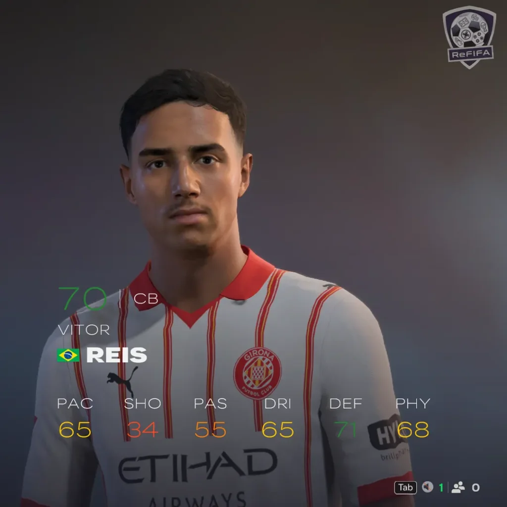 EA FC 26 Vitor Reis Rating