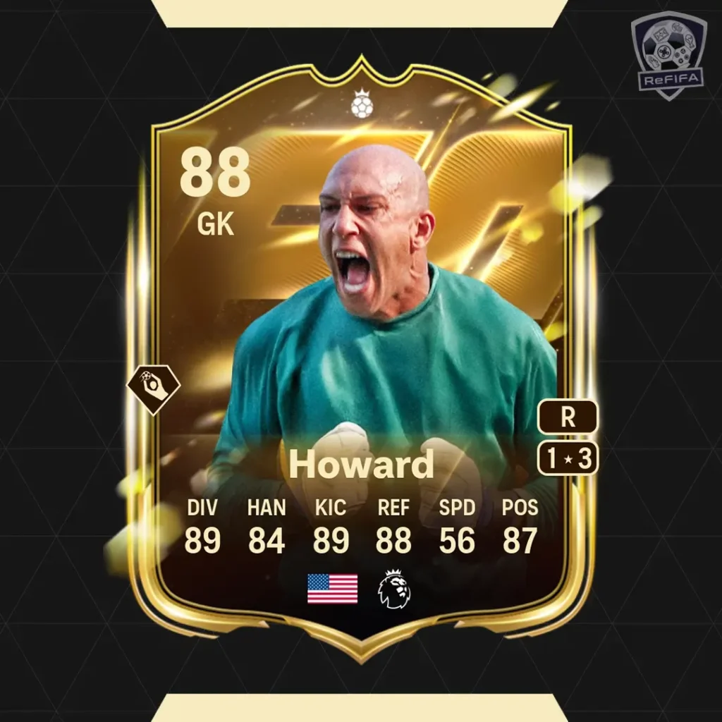 EA FC 26 Classic XI Heroes Tim Howard Card
