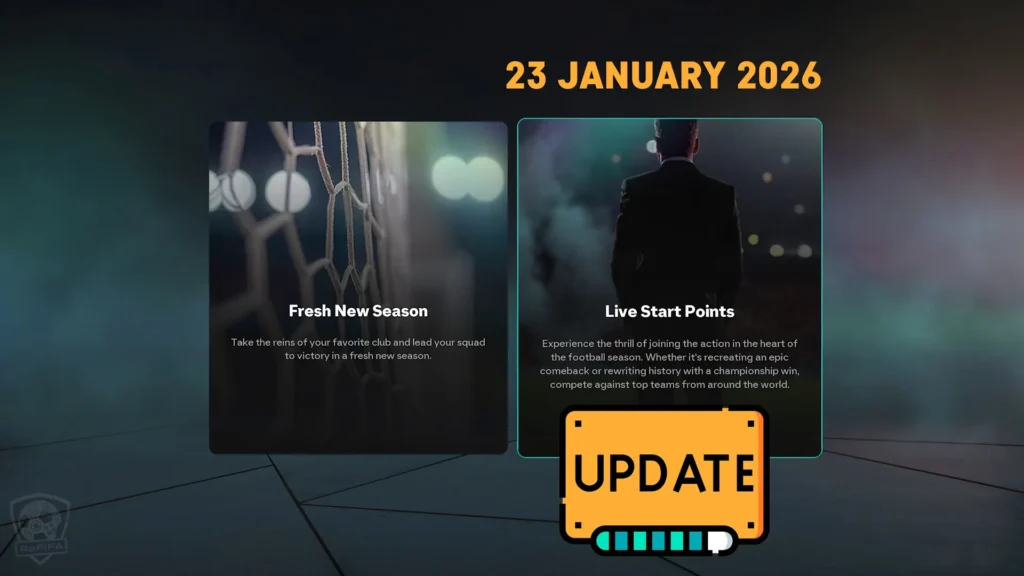 EA FC 26: NEW Career Mode Updates (January 23) EA FC 26 NEW Career Mode Update On 23 January 2026