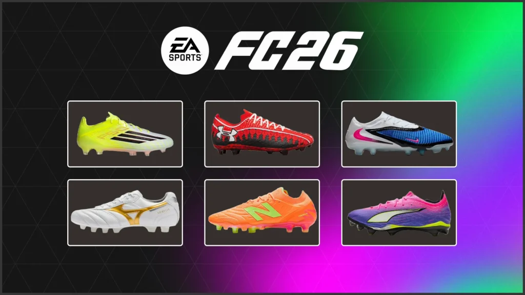 EA FC 26 New Boots are Coming in Future Title Updates