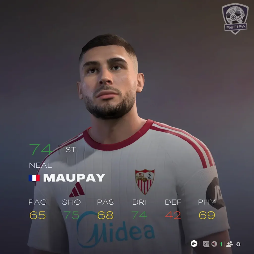 EA FC 26 Neal Maupay Rating
