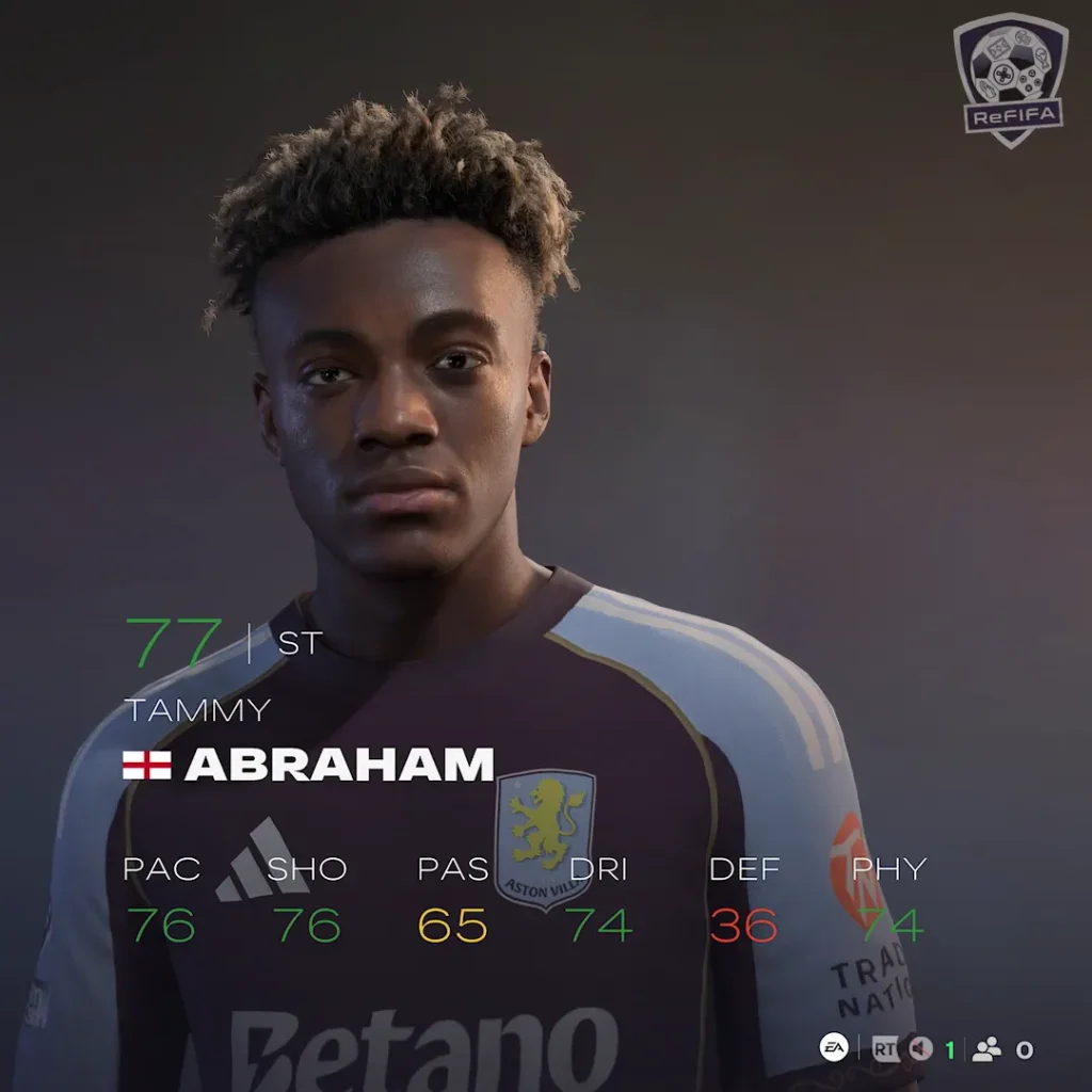 EA FC 26 Tammy Abraham Rating